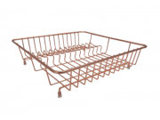 Delfinware Rose Gold Dish Drainer (14.5 x 14.5" / 37 x 37cm)